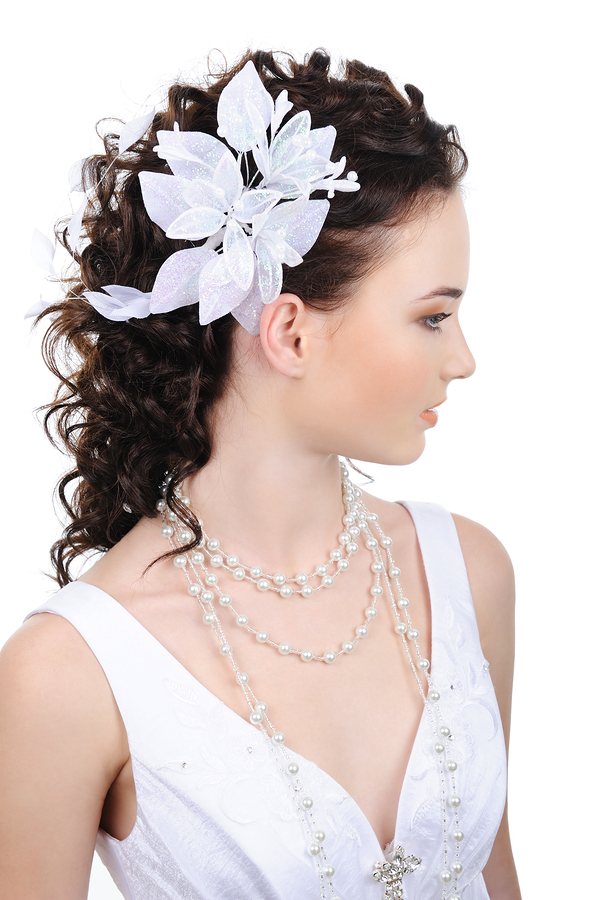 Wedding Hairstyle Y34 Zoe Half Up