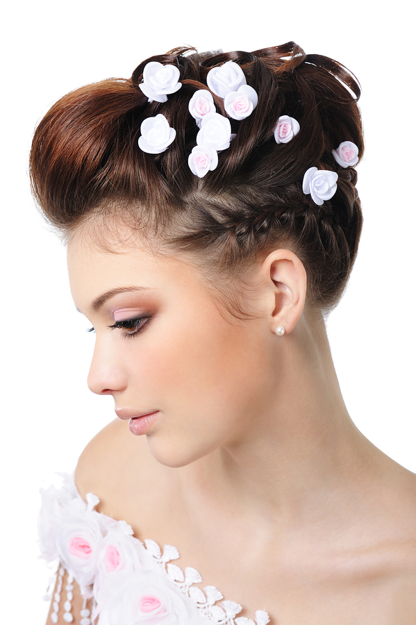 Wedding Hairstyle Y35 Flowers In Your Hair